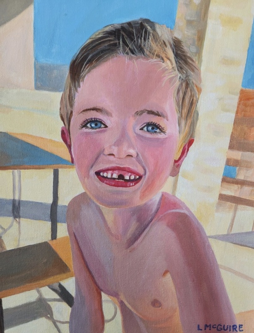 Original acrylic painting by Laura McGuire, 2024
