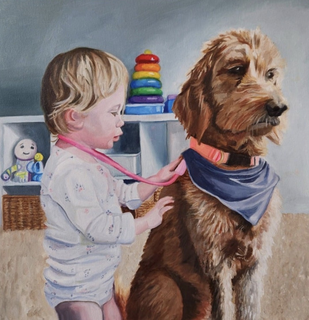 Original acrylic painting by Laura McGuire, 2024