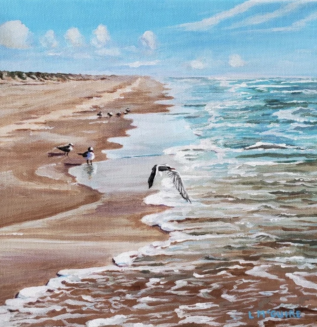 Original acrylic painting by Laura McGuire, 2024