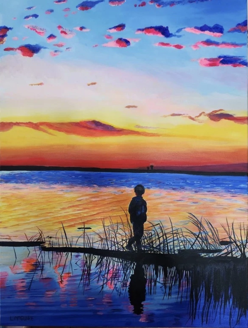 Original acrylic painting by Laura McGuire, 2023