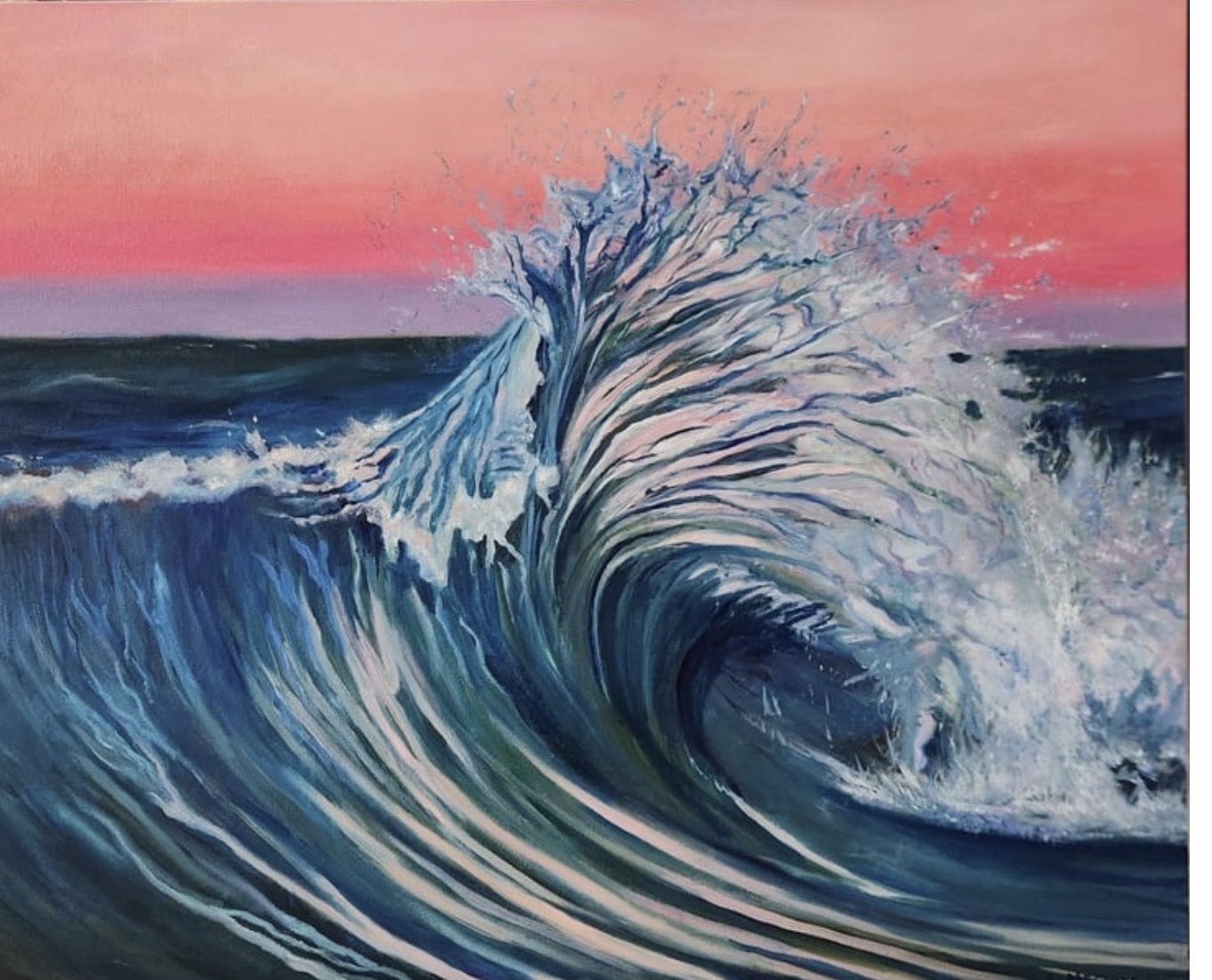 Original acrylic painting by Laura McGuire, 2022