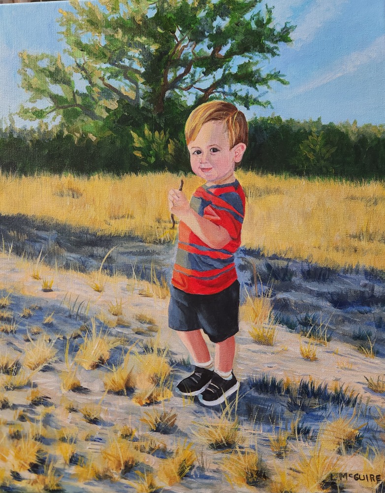 Original oil or acrylic painting by Laura McGuire, 2025