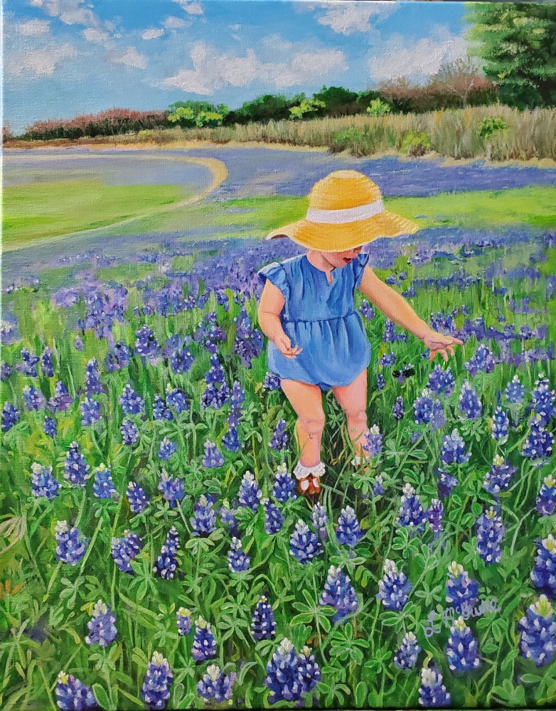 Original oil or acrylic painting by Laura McGuire, 2022