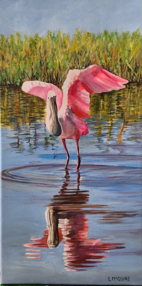 Original oil or acrylic painting by Laura McGuire, 2025