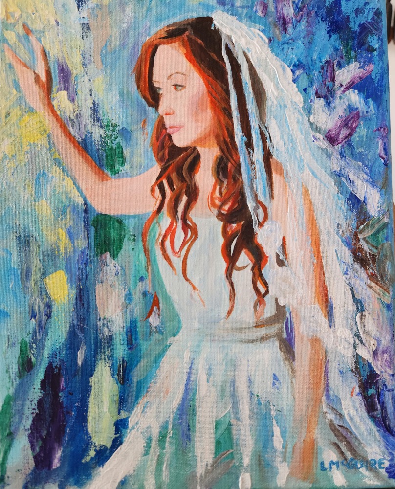Original oil or acrylic painting by Laura McGuire, 2023