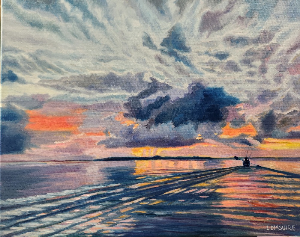 Original oil or acrylic painting by Laura McGuire, 2025
