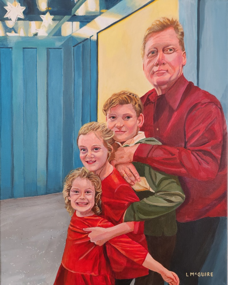 Original oil or acrylic painting by Laura McGuire, 2023