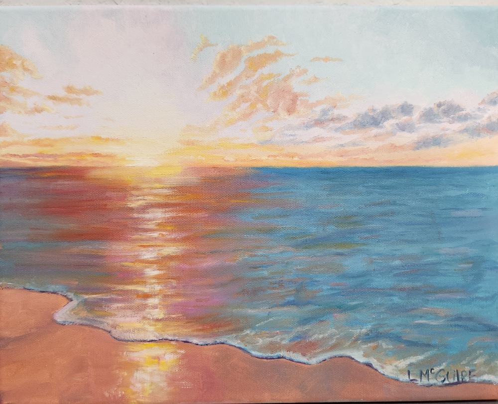 Original oil or acrylic painting by Laura McGuire, 2025