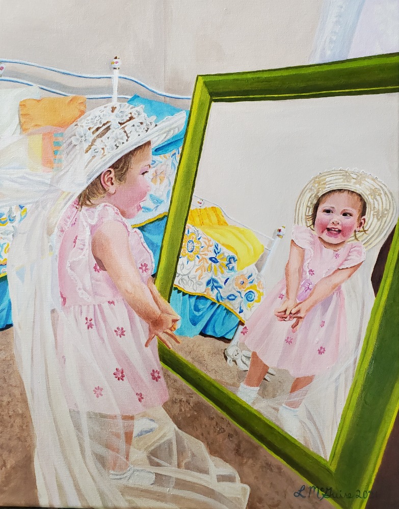 Original oil or acrylic painting by Laura McGuire, 2020