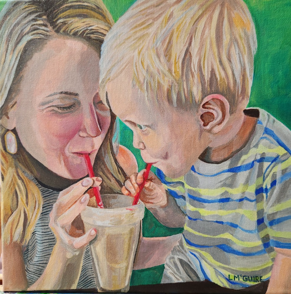 Original oil or acrylic painting by Laura McGuire, 2023