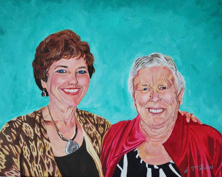 Original oil or acrylic painting by Laura McGuire, 2024