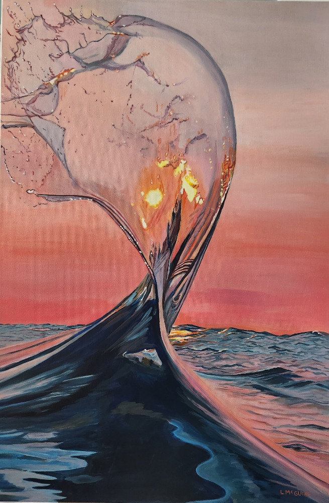 Original oil or acrylic painting by Laura McGuire, 2024