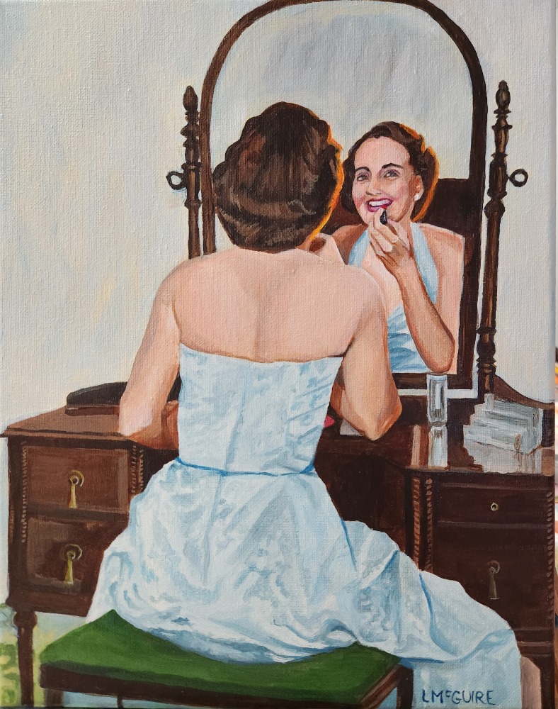 Original oil or acrylic painting by Laura McGuire, 2024