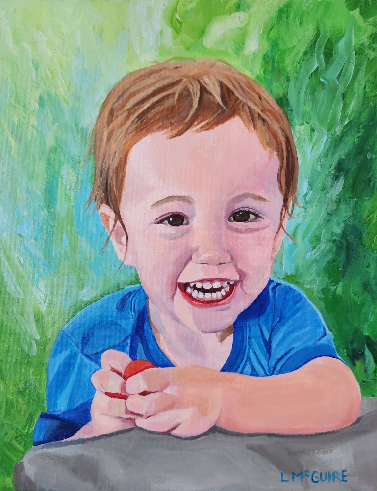 Original oil or acrylic painting by Laura McGuire, 2023