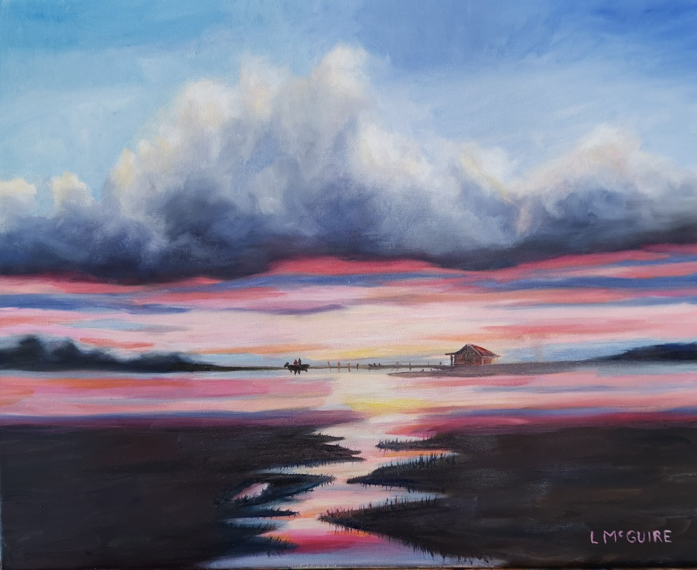 Original oil or acrylic painting by Laura McGuire, 2025