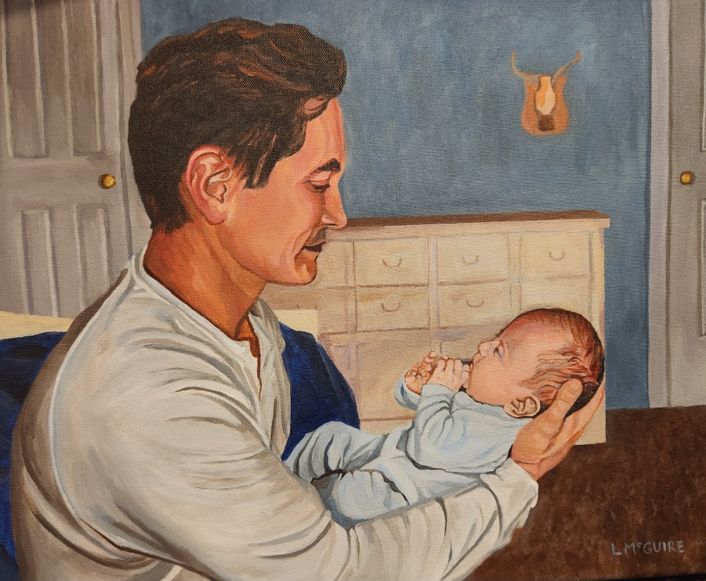 Original oil or acrylic painting by Laura McGuire, 2023